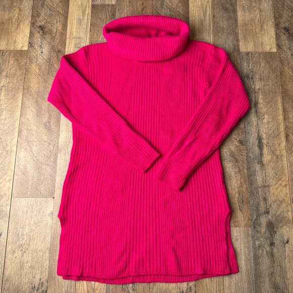 Vintage Jeanne Pierre Sweater Women's Small Pink Angora Rabbit Lambswool Blend - Picture 1 of 11